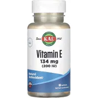 Supplementa GmbH KAL, Vitamin E, 134mg (200IU), 90 softgels