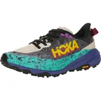 Hoka One One - Trailskor - Speedgoat 6 W Oatmeal/Mountain Iris för Unisex - Storlek 36 - Beige