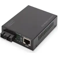 Digitus DN-82160 SC Duplex, IEEE 802.3z 1000BASE-LX, LAN 10/100/1000 MBit/s Mediekonverterare 10 / 100 / 1000 MBit/s