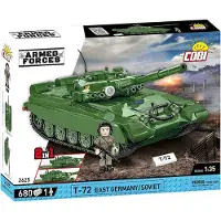 COBI T-72 (East Germany/Soviet), Byggsats, 9 År, 680 styck
