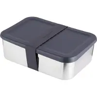 Berghoff Essentials 1100196, Lunchlåda, Vuxen, Svart, Rostfritt stål, Polypropylen (PP), Rostfritt stål, Monokromatiskt, Rektangulär