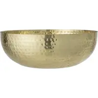 Bloomingville Mettemarie Skål, Guld, Metall
