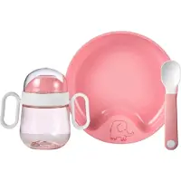Mepal barnservis 3-delar Mio Deep Pink 108040078400