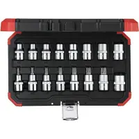 Gedore R68003016 Hylsnyckelinsats-set 16 delar 3300009