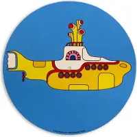 Crosley AC1016A-YS Turntable Slip Mat The Beatles Yellow Submarine