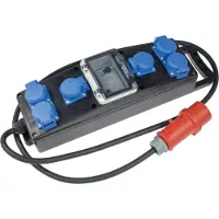 As Schwabe CEE uttagsfördelare S2+ 60809 400 V 16 A