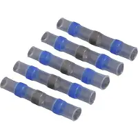 Quadrios 22C463 Skarvdon med krympslang 1.5 mm² 2.5 mm² Helisolerad Blå 1 set