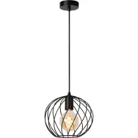 Lucide Hänglampa Danza, dimbar, Svart, Vardagsrum / matsal, Metall, Modern, Pendellampa
