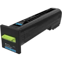 Lexmark Tonerkassett cyan, 22.000 sidor