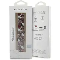 Hello Kitty Silikon Tags Graffiti armband universal 22mm - rosa
