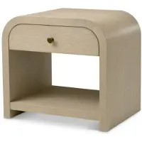 Eichholtz Rhodes sängbord washed oak