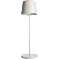 Deko-light Canis 346049 Sladdlös bordslampa LED 3.5 W Vit