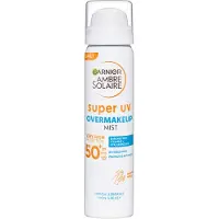 Garnier Ambre Solaire Super UV Over Makeup Mist With Hyaluronic Acid SPF 50, 75 ml