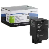 Lexmark Återgivning tonerkasett CS720 CS725 CX725 Original Svart 3000 sidor 74C20K0