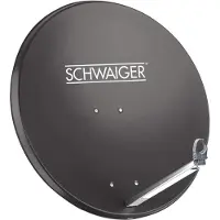 Schwaiger SPI998.1 Parabolantenn 75 cm Reflektormaterial: Aluminium Antracit