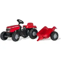 Massey-Ferguson rolly leksaker rollyKid MF, 2,5 år, 4 hjul, svart, röd