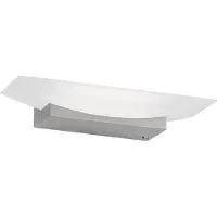 FISCHER&HONSEL GMBH LED vägglampa Bowl TW, dimbar, Aluminium / grå / zink, Vardagsrum / matsal, Metall, Modern, LED-vägglampa, vägglampa inomhus