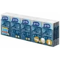 Multi Näsduk Blossom 21x21 cm 3-lagers vit 10 pk x 10 st/fp.