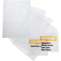 Durable CRYSTAL SIGN indstik 148x105 mm (A6) - (10 stk.)