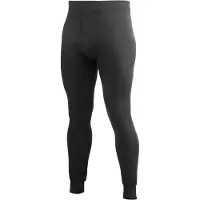 Woolpower Long Johns With Fly 400 Black