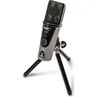 Apogee MiC+ USB-mikrofon Sändare signal:Sladd inkl. stativ, inkl. kabel USB 2.0 Sladd