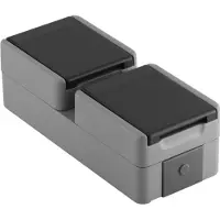 TEM Stickkontakt 2-fas + E 16A grå