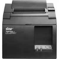 Star Micronics Star TSP143IIU+ - Kvittoskrivare - direkt termisk - Rulle (8 cm) - 203 dpi - upp till 200 mm/sek - USB 2.0 - kniv - grå