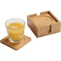 Kesper 58746, Torg, Bamboo, Brun, Monokromatiskt, Inget mönster, 102 mm