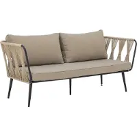 Bloomingville Pavone Soffa, Brun, Metall