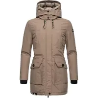 NAVAHOO Vinterjacka chamois / svart / vit