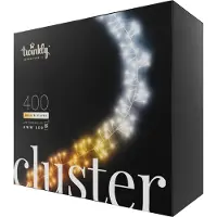 Twinkly Cluster 400 AWW LEDs Gen.II IP44 Gold Edition