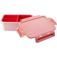 Rice Matlåda - m. 3 fack - 1,1 L - Rosa - - One Size - Matlåda