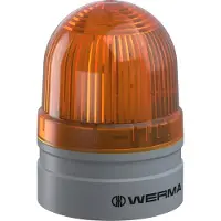Werma Signaltechnik Signallampa Mini TwinFLASH 24VAC/DC YE 260.320.75 Gul Gul Dubbelblixt 24 V/DC