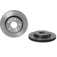 Brembo Bromsskiva 09C00311 fram, ventilerad, höggradigt förkolnad, 1 Stycke