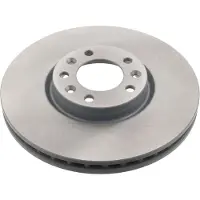 FEBI BILSTEIN Bromsskiva 43865 fram, ventilerad, 1 Stycke