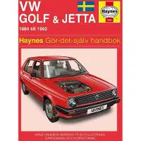 VW Golf and Jetta II (1984 - 1992) Haynes Repair Manual (svenske utgava)