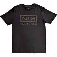 Ginza.se Nine Inch Nails: Unisex T-Shirt/Now I'm Nothing (Charcoal Grey) (Small)