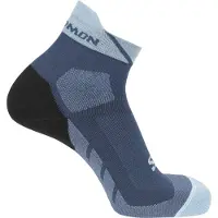 Salomon - Trail running kläder - Socks SpeedCross Ankle Poseidon/Tourmaline för UnisexUll - Storlek 36-38 - Blå