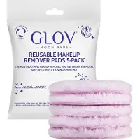 GLOV Rengoring-av-ansiktet SminkborttagningspadsEco Moon PadsRemover Pads Pink 5 Stycke (20,00 kr / 1 Stycke)
