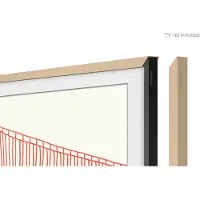 Samsung 85" ram till The Frame (2021-2025, ej Frame Pro) Beige