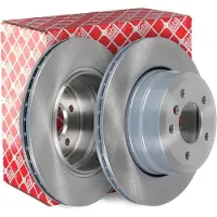 FEBI BILSTEIN Bromsskiva 43894 bak, ventilerad, 1 Stycke
