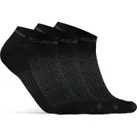 Craft Core Dry Shaftless 3-Pack Sock Black