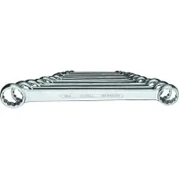 Gedore 6062000 4-12 Dubbel ringnyckel Nyckelvidd (Metrisk) (för titel) 6 - 32 mm