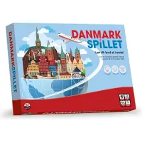 Danspil Brädspel - Danmarksspillet - Ny utgåva - - One Size - Brädspel