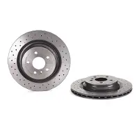 Brembo Bromsskiva 09A95921 bak, ventilerad, höggradigt förkolnad, 1 Stycke