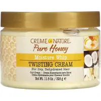 Creme of Nature , Fuktighetsvipp Twisting Cream, 100% Ren Honung, 11,5 oz (326 g)