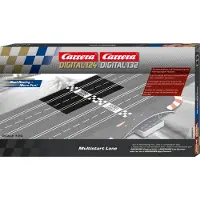 Carrera RC Multistart Lane, Play vehicle track, inomhus, 8 År, Grå