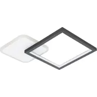Eglo GAFARES LOFT 330x330 2100 lm 3000-6500K vit/svart