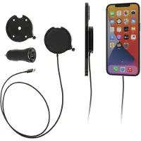 Brodit Apple iPhone MagSafe laddare Aktiv hållare med 12V USB SIGkontakt