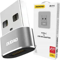 Dudao L16AC adapter USB-A till USB-C